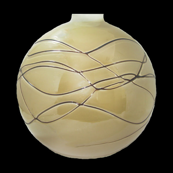 حباب مرمری عسلی